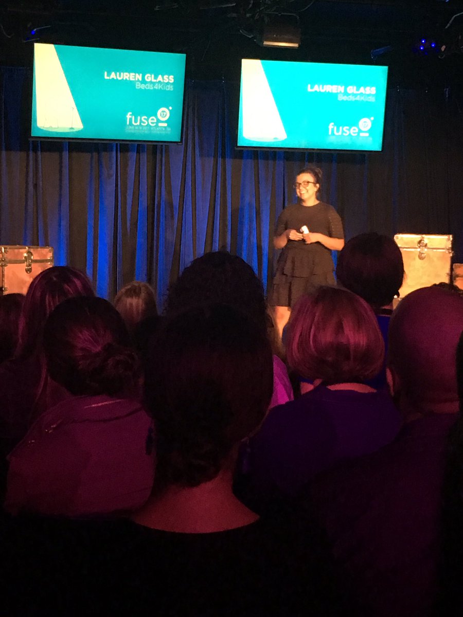AMTRutledge's tweet photo. Lauren Glass challenges us with her story "If I was to die right now, what would people say I've done?" #fuse17 #MoVetalks https://t.co/lTG86NXGeK