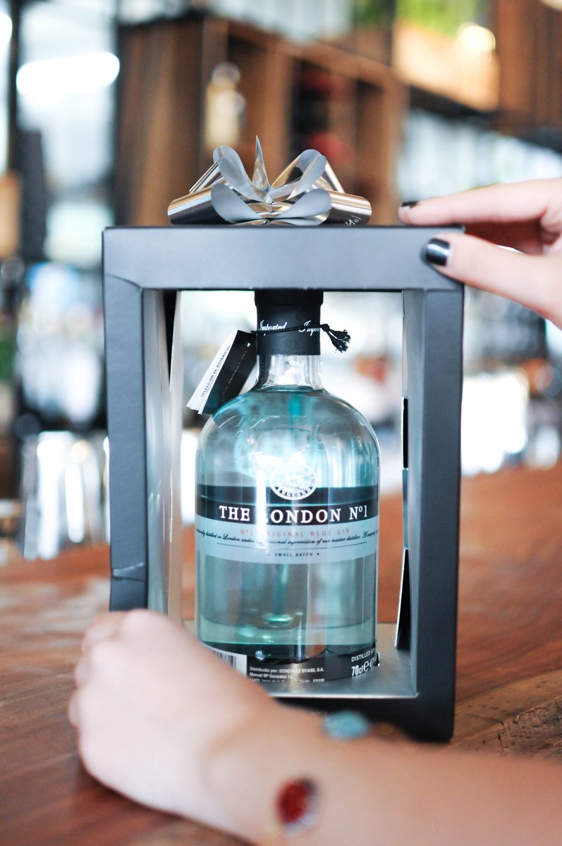 London no.1 con revolvedor. Un excelente regalo para los papas modernos amantes del #gin.