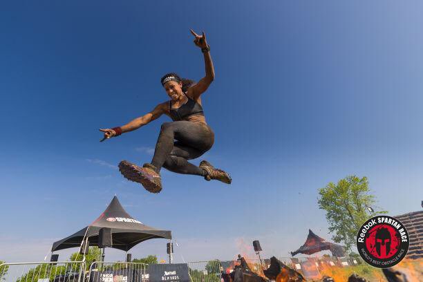 JackiO85's tweet photo. Amazing back 2 back races close to home- Chicago! #midwestgirl #WIborn @SpartanRace #spartanwomen #race4mykids #trifecta2017 #done https://t.co/5lA24TGX0h