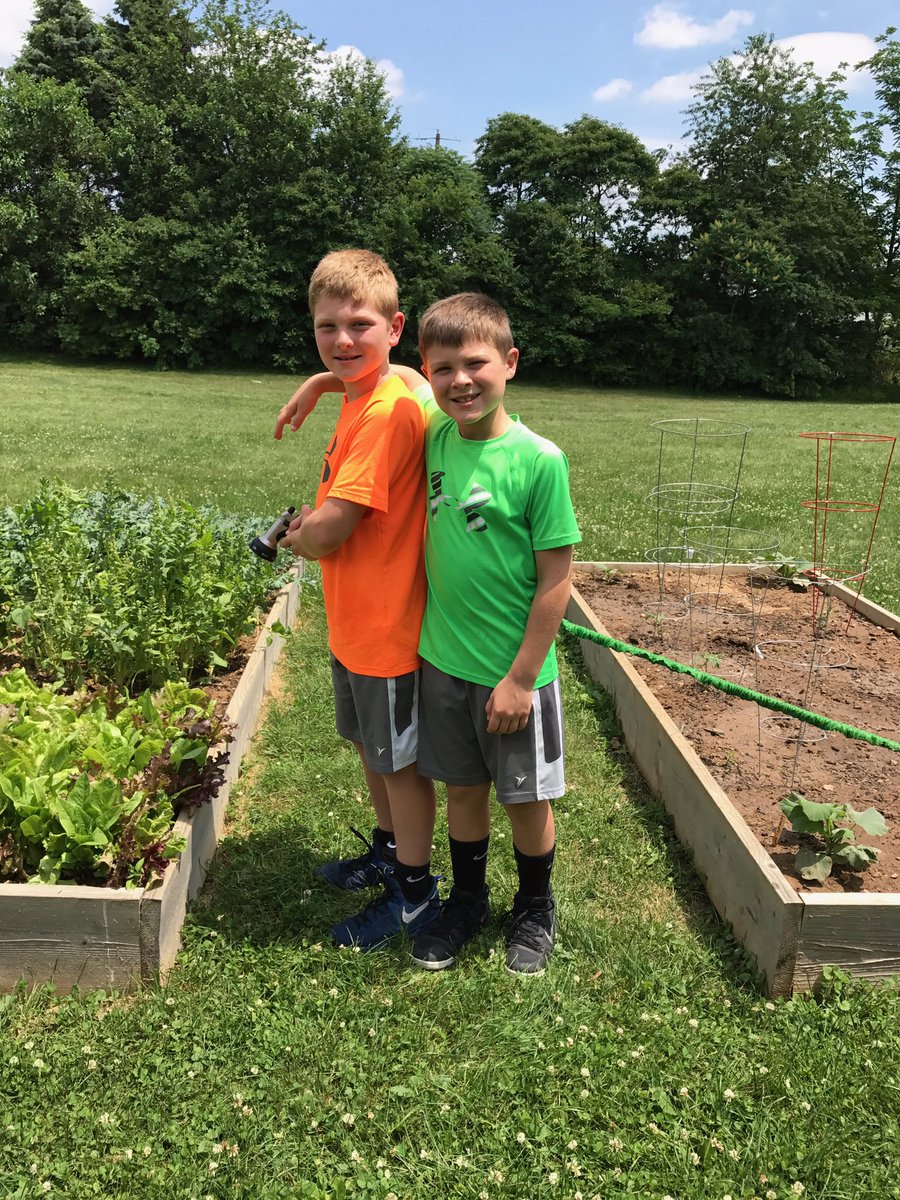 Thank you to all the dedicated families that keep the Asa Packer garden growing all summer. <a href="/AsaPackerBASD/">AsaPacker</a>
