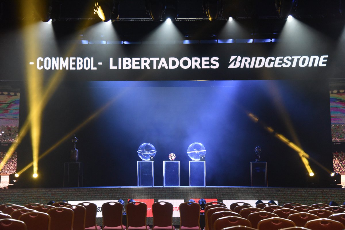 CONMEBOL's tweet photo. ¡En breve! Se sortean los octavos de final de la CONMEBOL Libertadores y los cruces de segunda fase de la CONMEBOL Sudamericana. https://t.co/K3sUfoeybJ