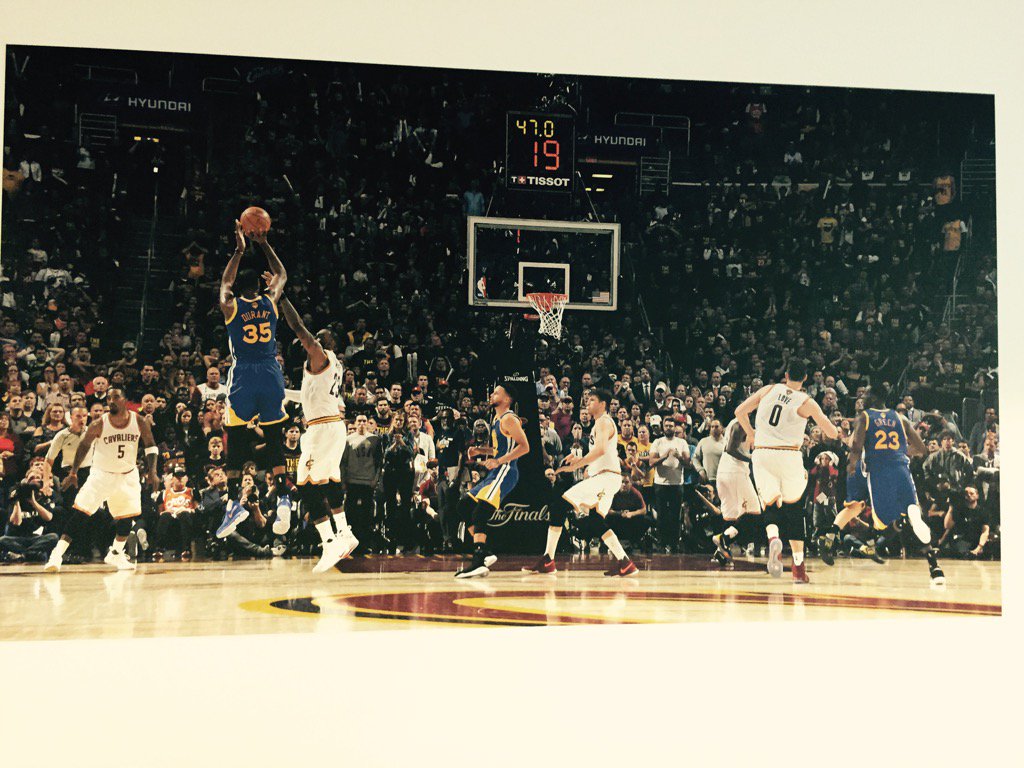 Just up today in the lobby at #Warriors headquarters.