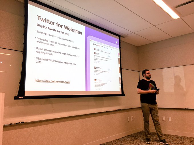 👋👋👋 Hearing from @benward (hello!) #TapIntoTwitter https://t.co/RiyInGcn8k<a class="tags" target="_blank" title="On Twitter" href="/?out=eyJ0eXAiOiJKV1QiLCJhbGciOiJIUzUxMiJ9.eyJpYXQiOjE3MTkwNjcyODcsImlzcyI6InR3cG9ybnN0YXJzLmNvbSIsIm5iZiI6MTcxOTA2NzI4NywiZXhwIjoxNzUwNjAzMjg3LCJyZWRpcmVjdF91cmwiOiJodHRwczovL3R3aXR0ZXIuY29tL2JlbndhcmQifQ.u5jtZQzvMoLOt41nBPLiTTx51N0BCnKjQfFt7vuo46PK5LHo_IX-IQQmia4aUeUXrVTqem-7nMVnsTZWmAoBng">@benward</a><a href="/tag/tapintotwitter"class="tags">#TapIntoTwitter</a>