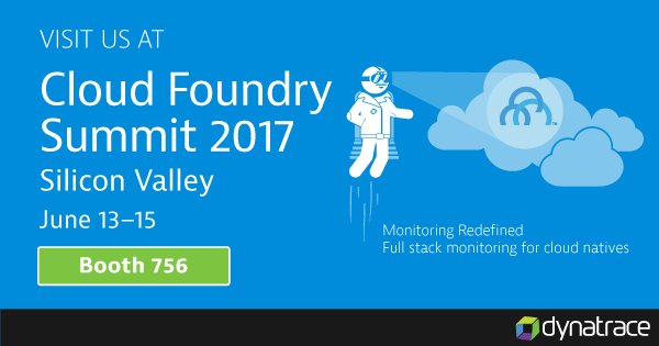 sjobson1's tweet photo. See inside your cloud.@dynatrace unveils first fully-automated, #AI-powered full stack monitoring for #CloudFoundry https://t.co/jjN5p0ID0l https://t.co/CCYrNNU9Dk