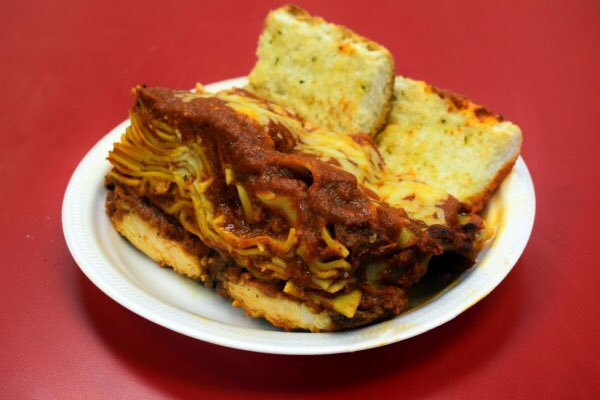 This week's special. Our famous 2lb Chicken Parm lasagna only $9.99. Save $2.00. #HamOnt #parmlife #Promotion