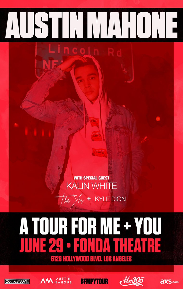 AustinMahone's tweet image. Just added special guest @KalinWhite to the lineup for my LA &amp;amp; SF shows! See u guys there! Tix at austinmahone.com