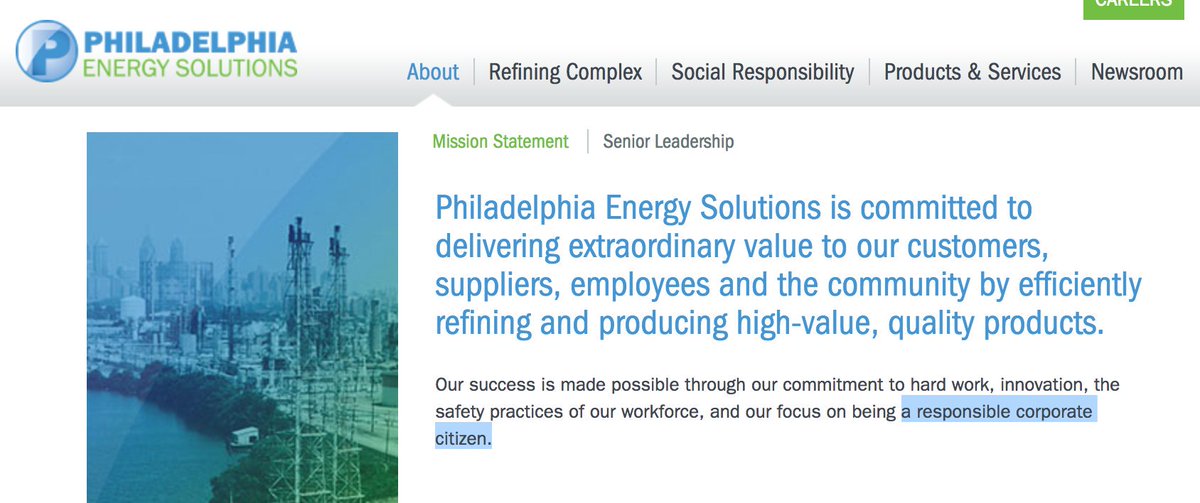 ClimateClubMCPC's tweet image. "...a responsible corporate citizen" ? Y'all had me at RESPONSIBLE ! 😆 #FrackNO