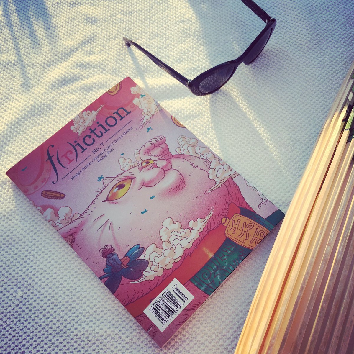 tinydiva's tweet image. @FrictionSeries Just received my copy of F(r)iction 7! It&apos;s sparkly! #frictionseries #frictionmagazine #literature #tetheredbyletters