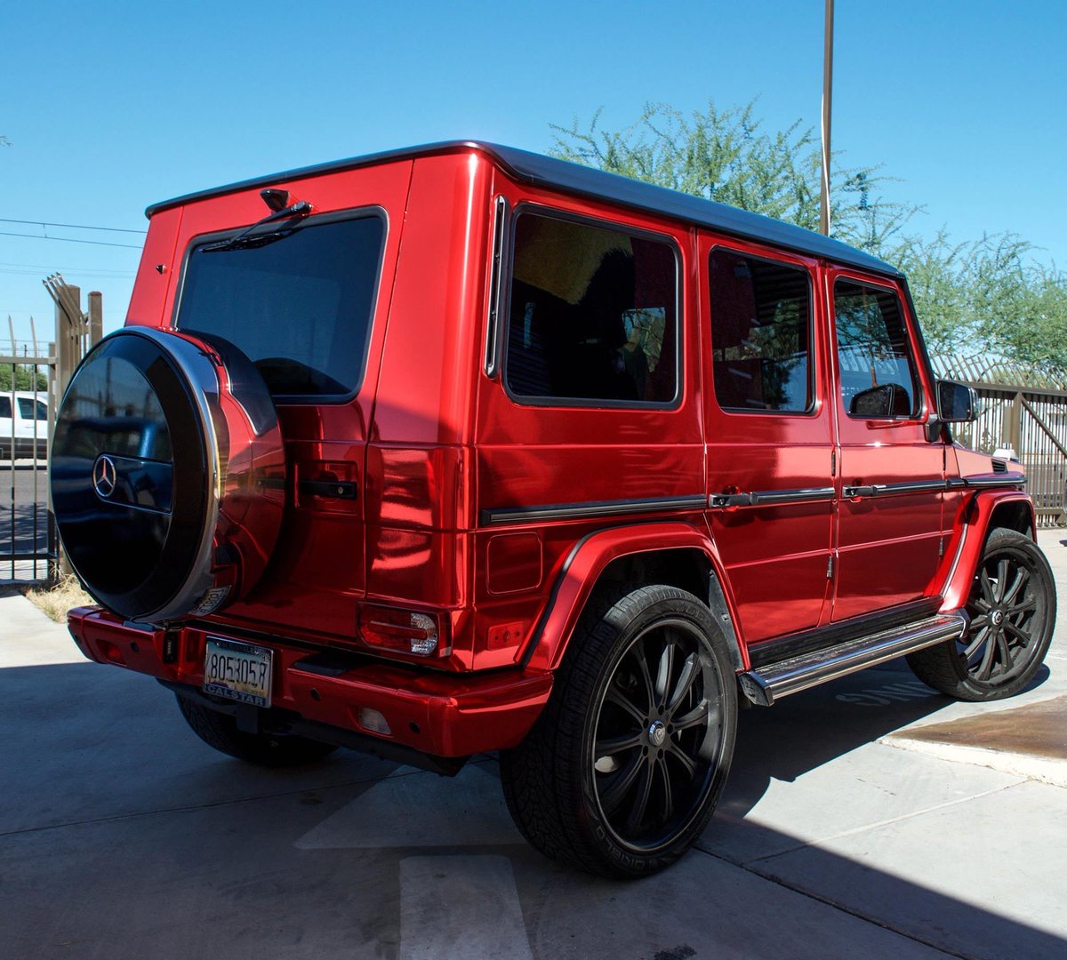 gwagonlife's tweet photo. Chrome Red ❤️ https://t.co/kRk8uJvtFt
