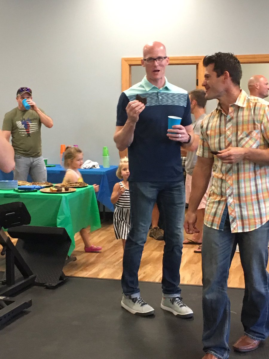cmcmullen85's tweet photo. @StanfordSteve82 Where in the world isn't SVP... 

At Telos Crossfit gym's open house in Billings, MT. https://t.co/5qvIvfHuN2