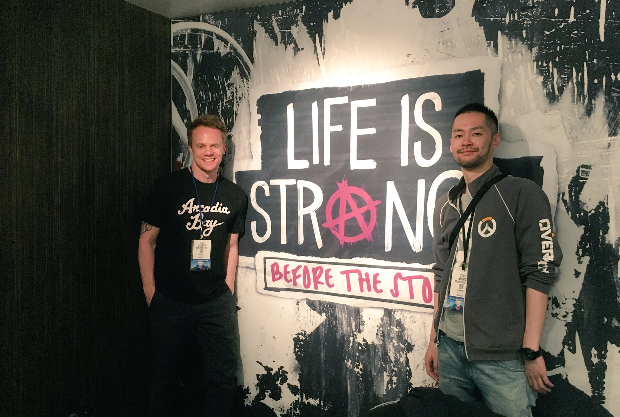 Life Is Strange Jp Life Is Strange Before The Storm 開発会社deck Nine Games リードシナリオライターのzak Garrissさんと 前作 Life Is Strange ローカライズディレクターの西尾勇輝 ライフイズストレンジ T Co Ufxda5wr8n