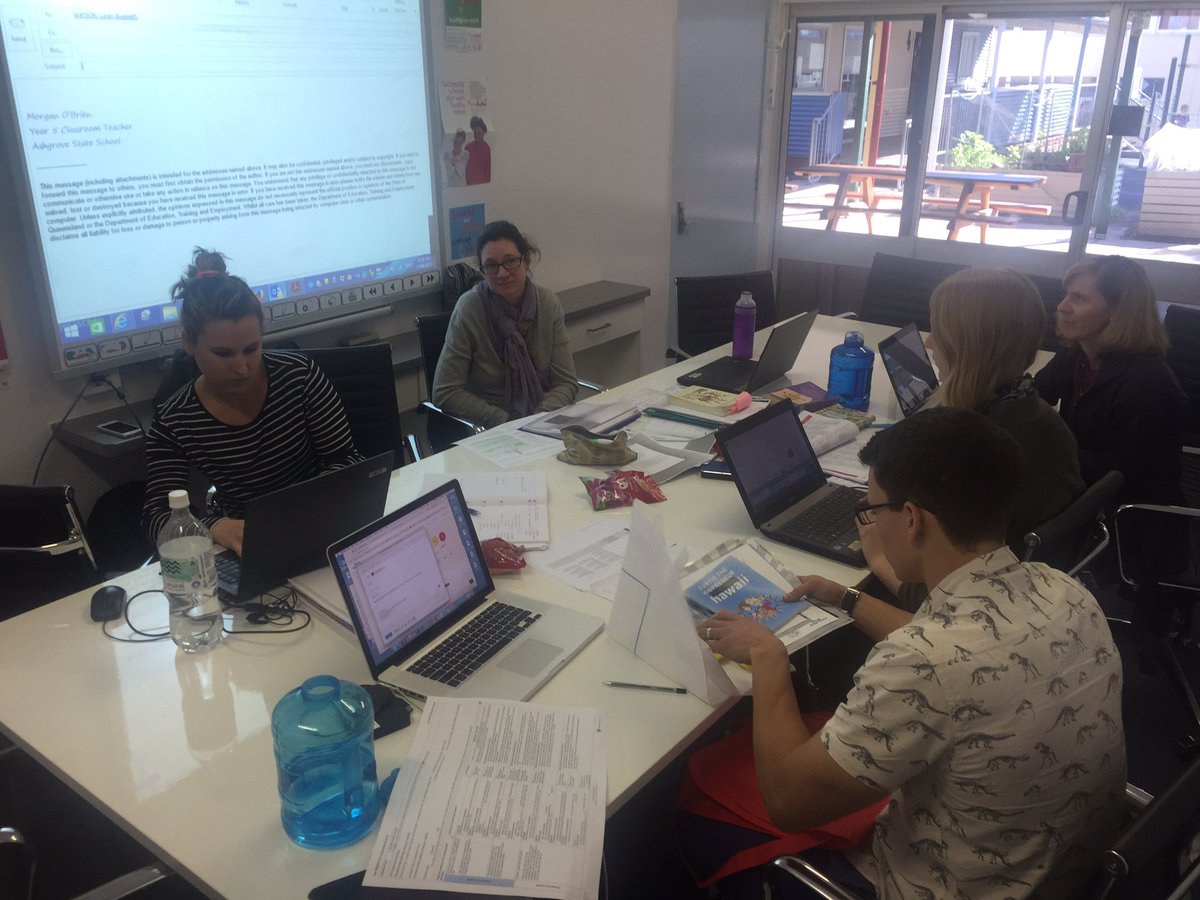 AshgroveSS's tweet photo. Year 5 teachers planning for an exciting Term 3. #ashgrovess #education @ClubKidpreneur https://t.co/1oSTmZifLw
