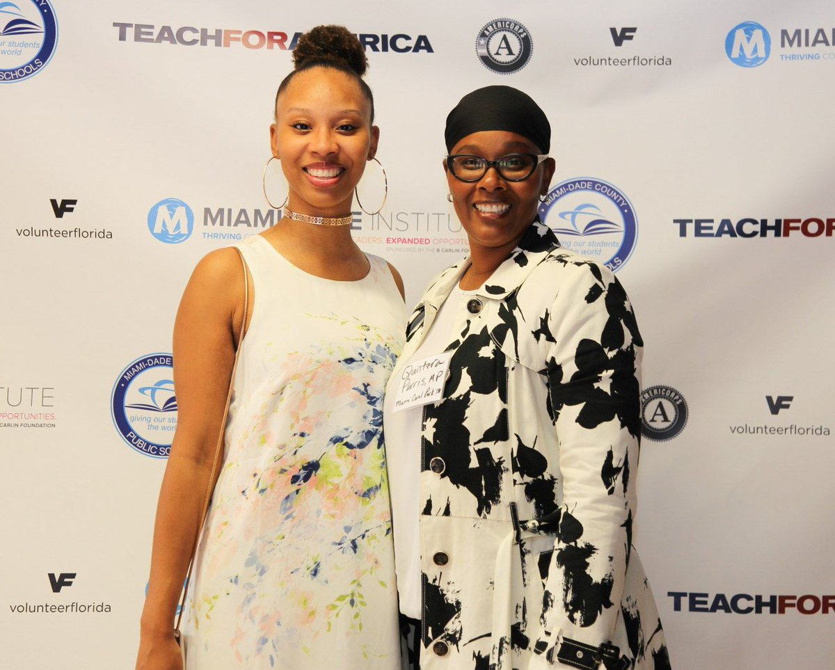 MDCPS's tweet photo. @MiamiSup welcomes @TFAMiamiDade's 100 incoming corps members to the inaugural summer teacher training institute. #BeATeacher https://t.co/k6ca9fHCem