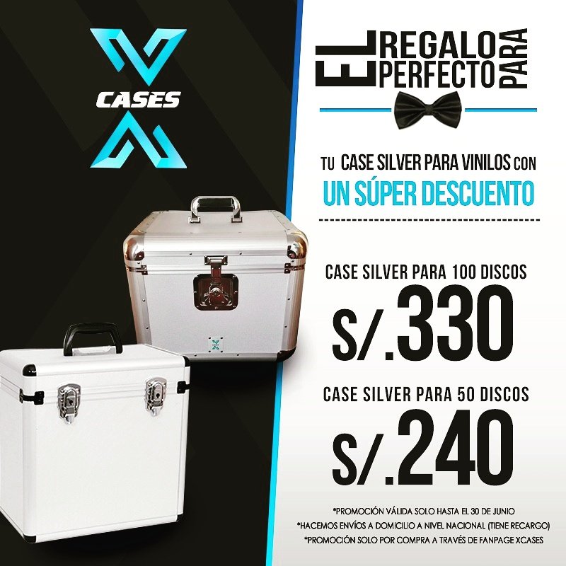 XcasesPe's tweet photo. Papá melómano, en este dia delnpadre queremos darte esta oferta #vinylcase #xcases #vinylrecords https://t.co/8tYakhVPxr