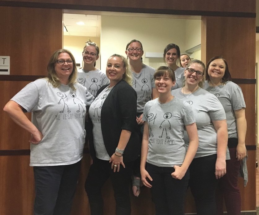 SpinalInterven's tweet photo. Had a fun day at work w/our staff. We have an amazing team that has your back. We ❤️ our employees! Which ducks your favorite #DuckContest https://t.co/w5bROrxa2G