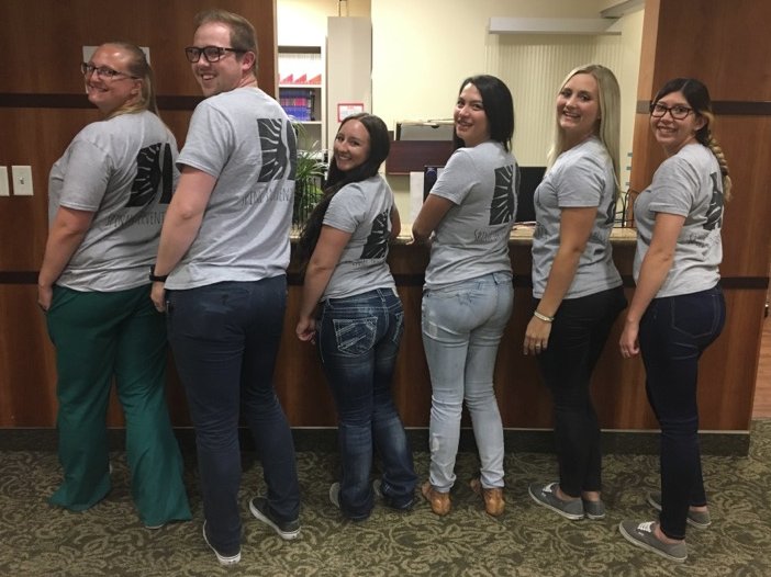 SpinalInterven's tweet photo. Had a fun day at work w/our staff. We have an amazing team that has your back. We ❤️ our employees! Which ducks your favorite #DuckContest https://t.co/w5bROrxa2G