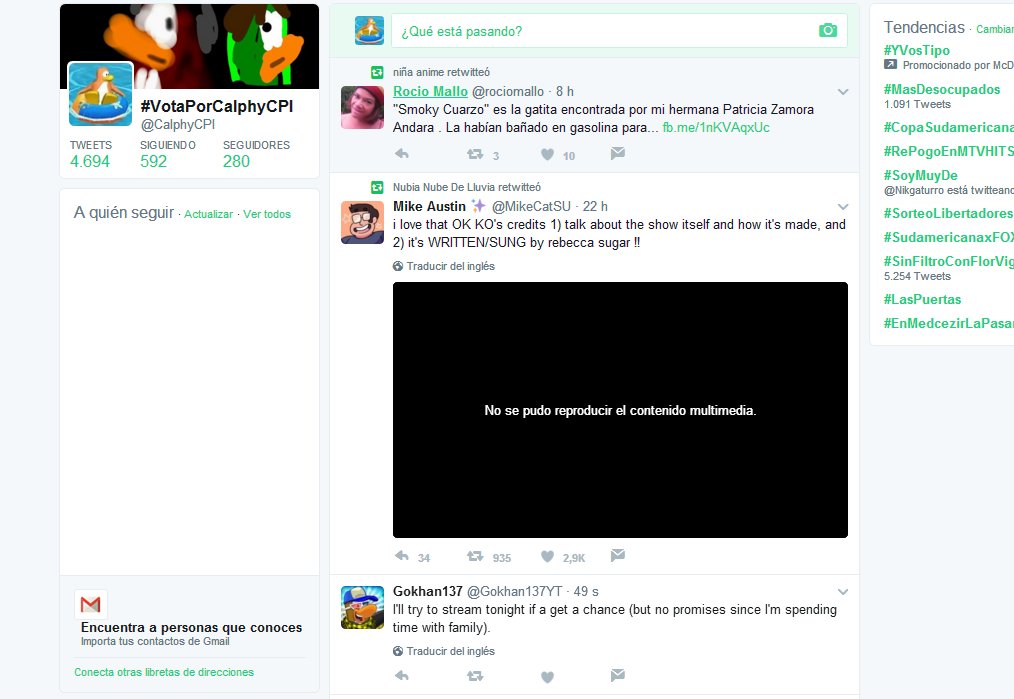 CalphyCPI's tweet image. Como cuando sigues a toda la gente de Twt y ya no puedes seguir a nadie mas :v