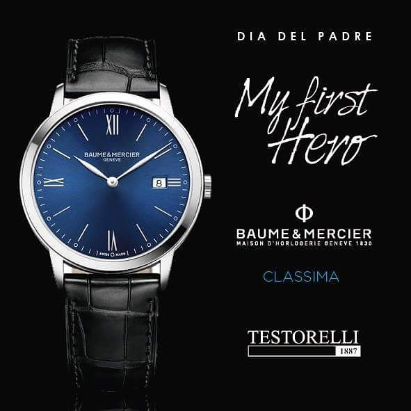 Testorelli1887's tweet photo. Porque la vida está hecha de momentos... regalale algo único. #MyClassima de @baumeetmercier https://t.co/Zn1l9R13Zh