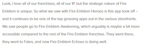 fire emblem buzz on twitter words from reggie fils aimé regarding