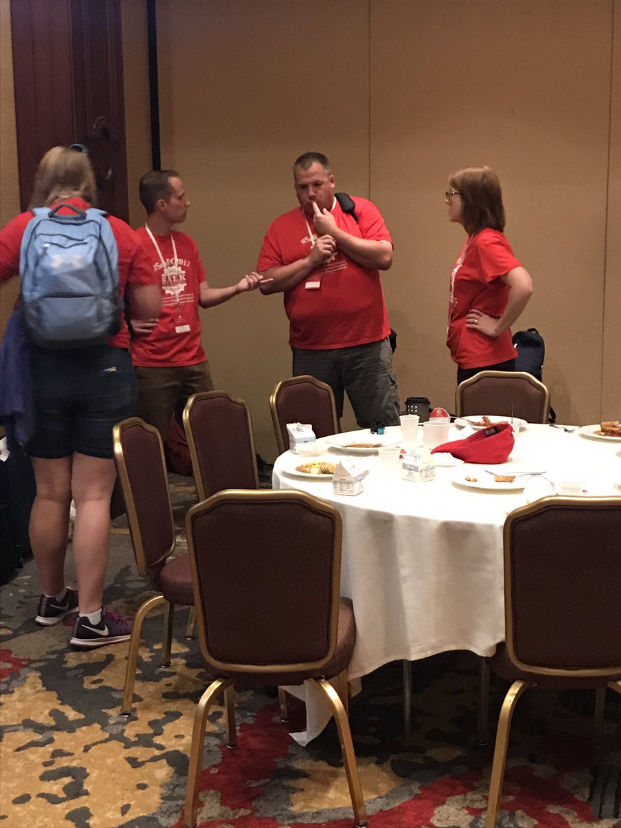 kdoubleya's tweet image. The Council of Four.
Tripp, Glew, Hustvedt, Athman.  Reminiscent of George, Orlando, Clemenceau and Wilson #salkdc2017 @MrHustvedt @stglew