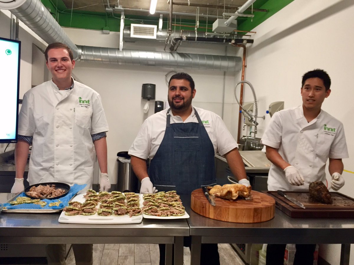 AHershatter's tweet photo. Experiencing the future of connected food @innit thanks to COO &amp; BBA alum @JoshuaSigel &amp; the rest of the amazing team #MEMBAWC https://t.co/xlmKPxrbba