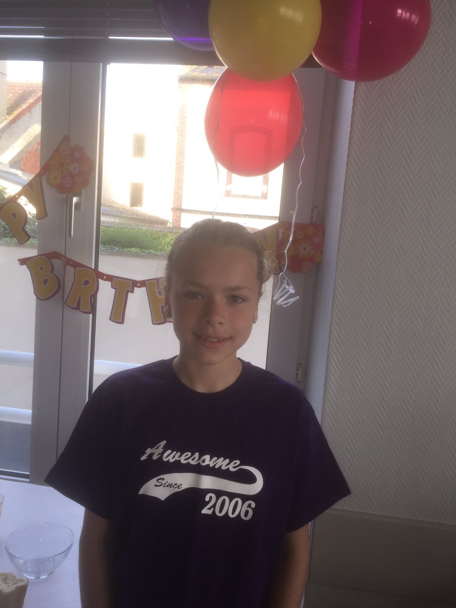 cnfrenchtrip17's tweet photo. Happy Happy Birthday to Roxy !!! We are going to make sure you have a wonderful day !🇫🇷🌞🎂🎉 https://t.co/MQb3M15Dm2