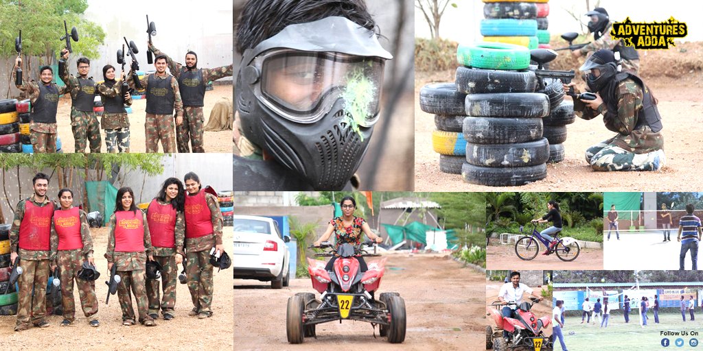 AdventuresAdda's tweet photo. MICROSOFT Team#2 outing at Adventures Adda!
#PaintBall #ATVRides #VolleyBall #Badminton #CorporateOutings

For Bookings Contact: 95501 99099 https://t.co/HCjnbdukn7