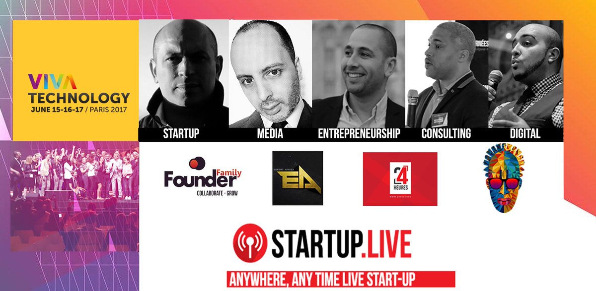 soquestion's tweet photo. Les réseaux  @24h00i  et @Startuplive_ seront présents à@VivaTech  #vivatech #afrique #africa https://t.co/WYtTmcq9Ps