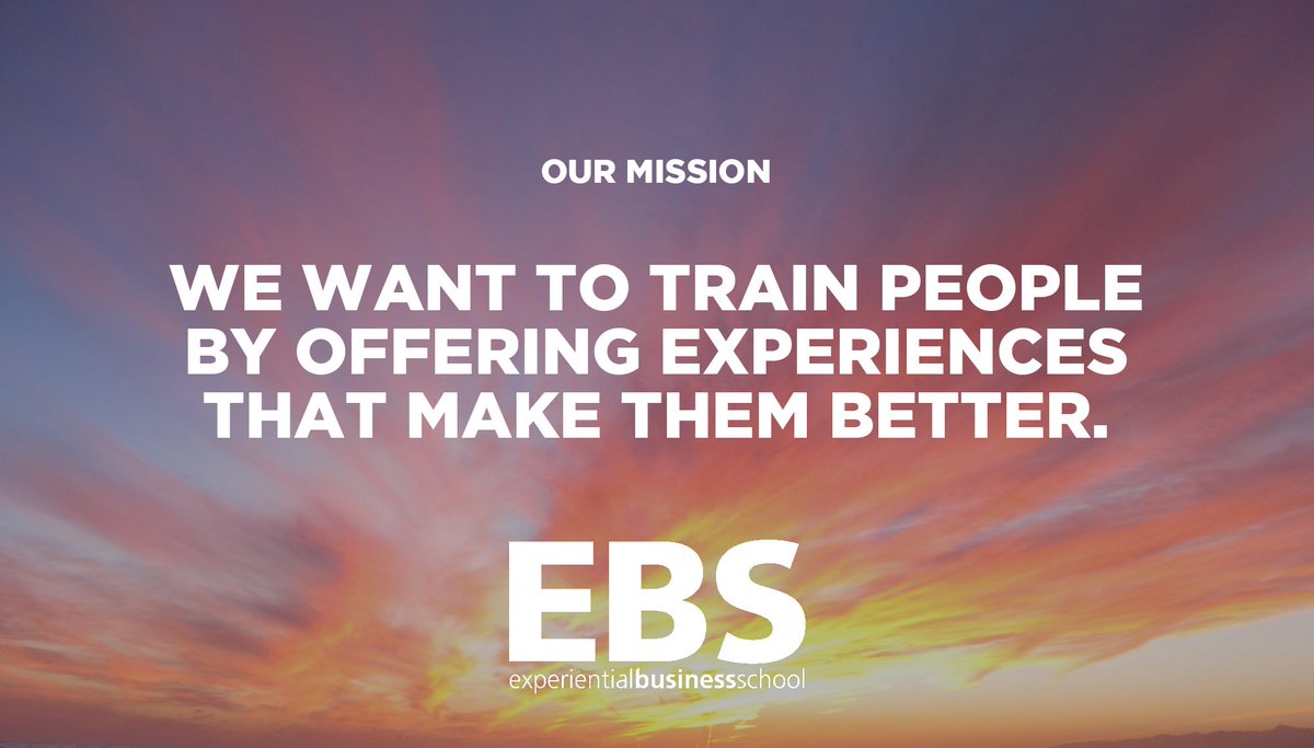 EBS Experiential School tweet media