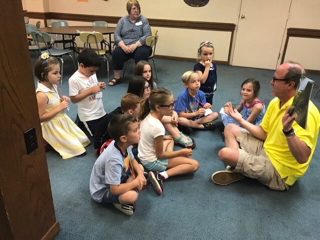 nwpresby's tweet photo. Two more days of #VBS as children learn to be heroes against hunger #hopekitchen. Thursday and Friday 9am-noon. https://t.co/PUf6sS2VkO