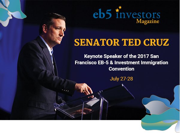 Don't miss out! Over 800 professionals will be on hand for the 2017 San Francisco #EB5 &amp; #Investment #Immigration Convention this July!