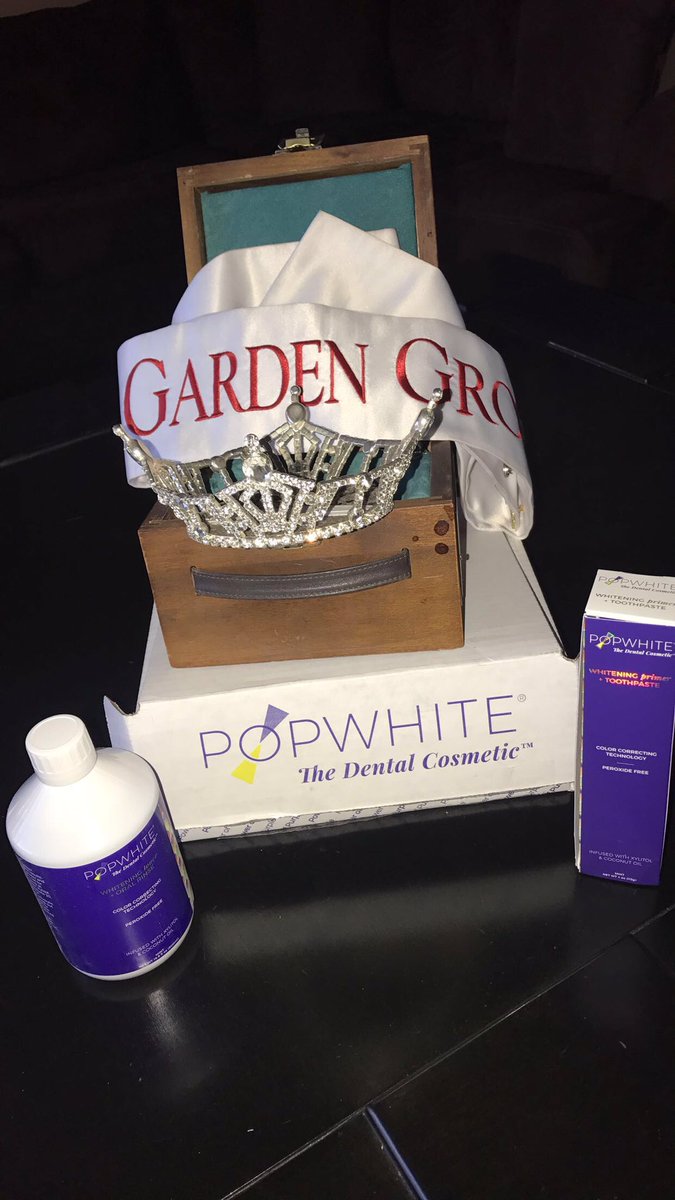 MissGardenGrove's tweet photo. Thank you @_popwhitesmile for a whiter and brighter smile! #POPWHITE https://t.co/yMafd8gR6d