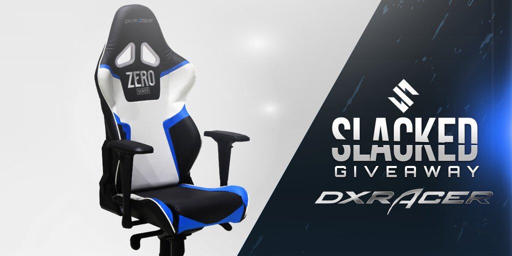 Slacked's tweet photo. DXRACER CHAIR GIVEAWAY!

How to Enter:
1. Follow Me &amp; @CMG_eSports 
2. Retweet
3. Tag a friend

1 Winner Announced 6/21/17 https://t.co/iI80fLagKh