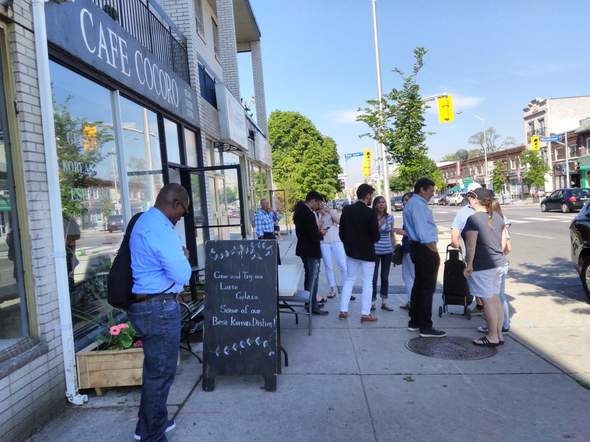 CafeCocoroTO's tweet photo. Thanks to @TheDannyBIA for hosting a successful sidewalk sale last Saturday and thanks mayor John Tory for stopping by! https://t.co/Z6yhAzxkEt