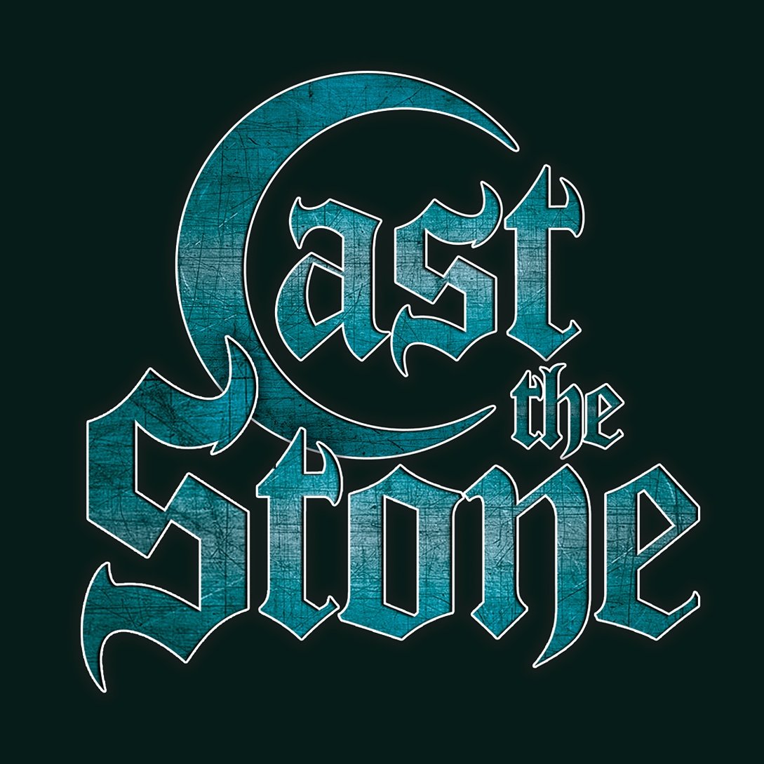 artbyRTM's tweet photo. Second "stacked" version of the #logo for #castthestone #metal #metalmusic #logodesign #artbyrtm https://t.co/psE0nZZ9QS