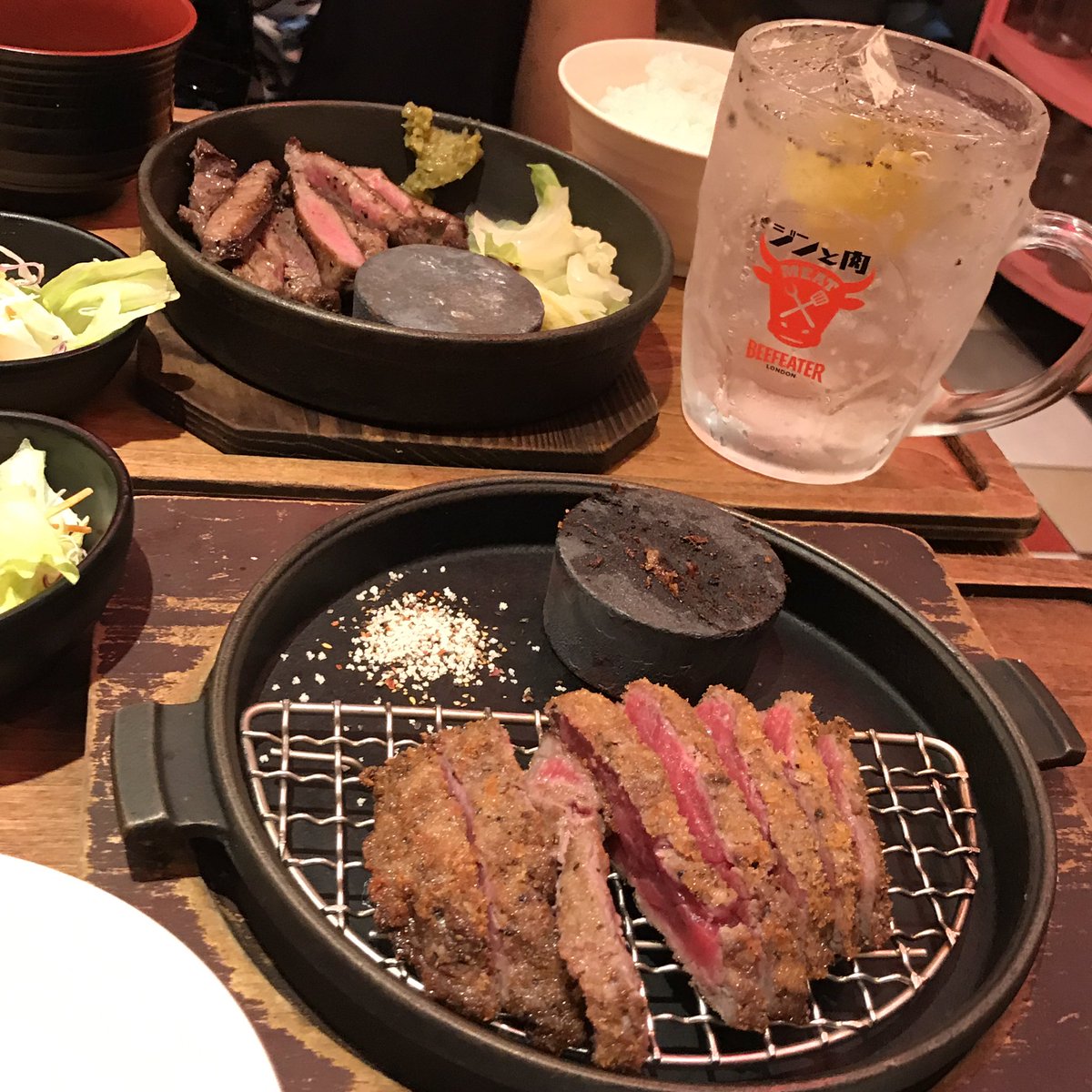 jhy428's tweet photo. 앗 맛있는 규카츠❤️
#미트랜드 #텐진맛집 #후쿠오카규카츠 https://t.co/l5sq7XCPHh