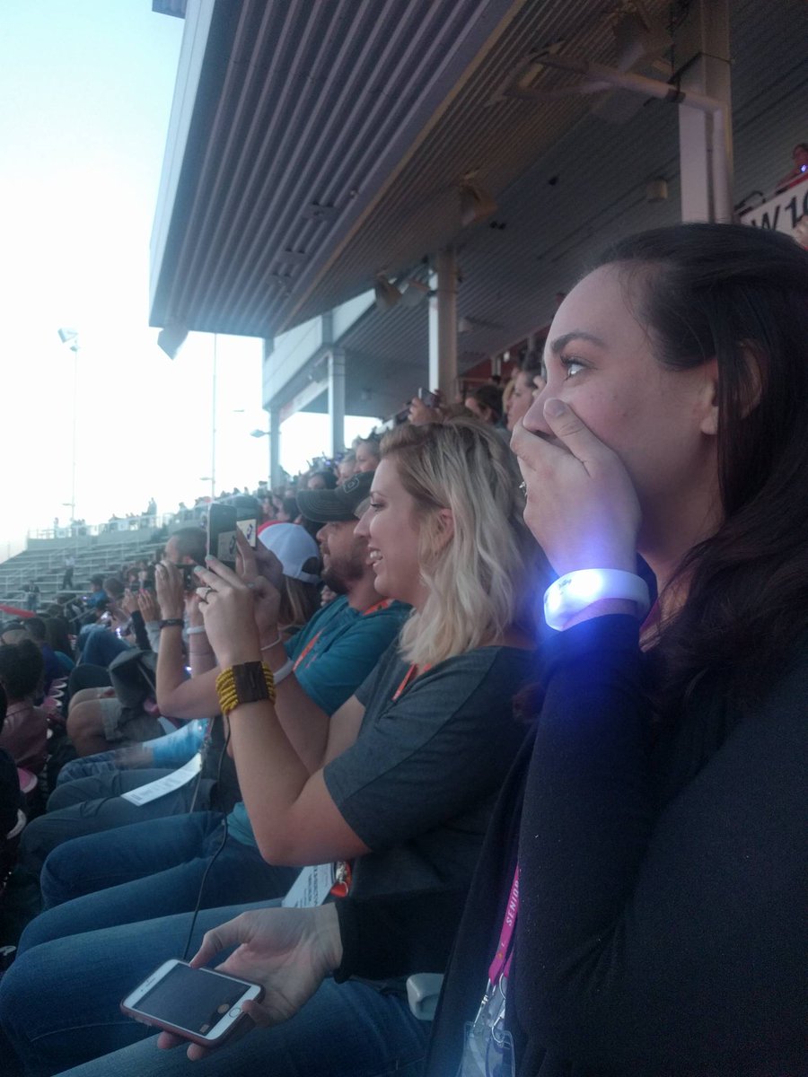 youngliving's tweet photo. Katy Soong from Louisiana is overwhelmed with a new product announcement. We hope you are too!
#YLConvention https://t.co/NpNpvEphmc
