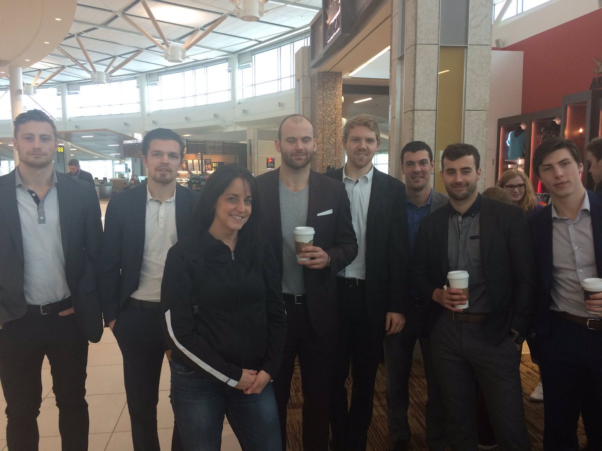 CarlyeHanke's tweet photo. #ThatTimeMcDavid posed for a pic with me while @zkassian9 graciously took the picture..for five mins I was cool to my sons.  @CanadianTire https://t.co/G3lA2y8WHa