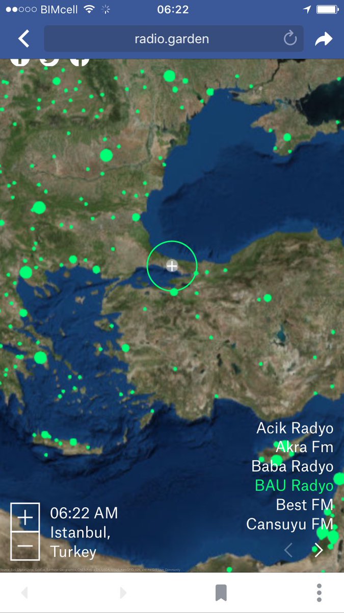 TansuAlparslan's tweet photo. Radio garden'da @BauRadyo'yu dinleyebilirsiniz.Yeter mi ?Yetmez! Global bir üniversitenin radyosu olarak her zaman gelişmeye devam edeceğiz. https://t.co/6OCSFbxwRR