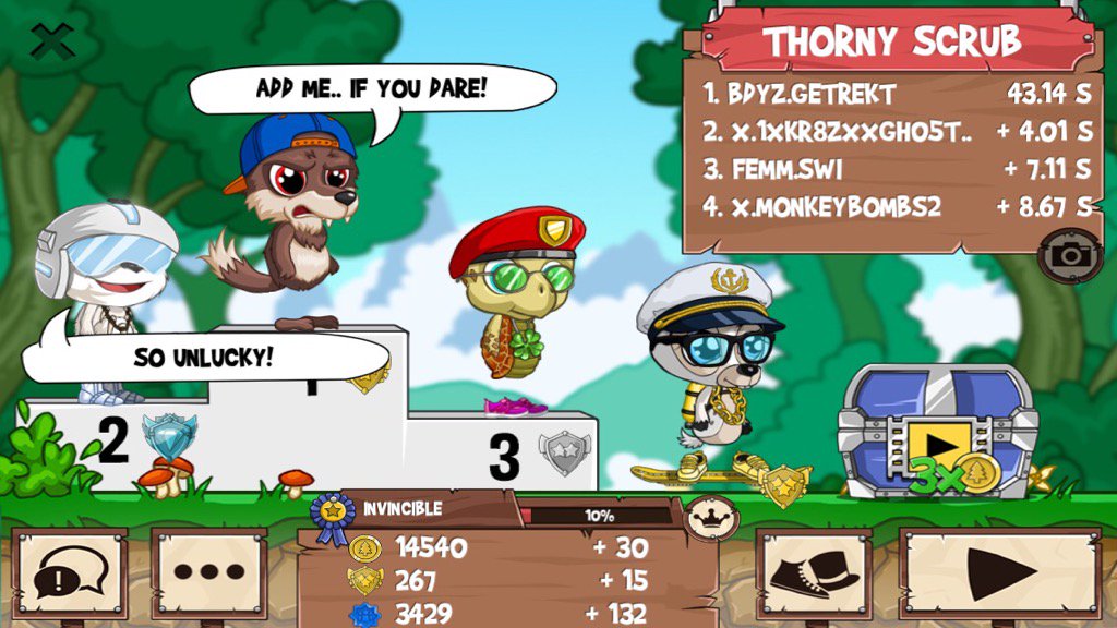 getREKTFR's tweet photo. Get on my level, son! #funrun2 #1xKR8ZxxGh05txx #Swi #monkeybombs2 https://t.co/457QFNrezH