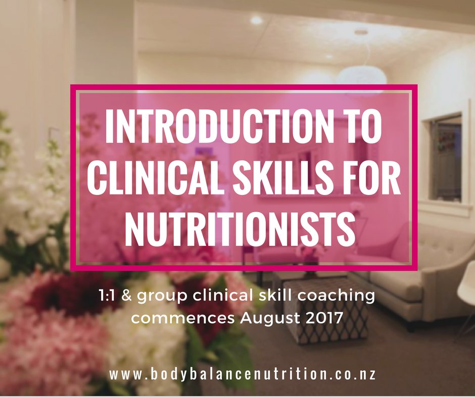 NZJessNutrition's tweet photo. Applications are now open for CLINICAL SKILLS FOR NUTRITIONISTS! Perfect for newbies entering private practice! https://t.co/2fpgLCqzQT https://t.co/YGpGg6UJ2b