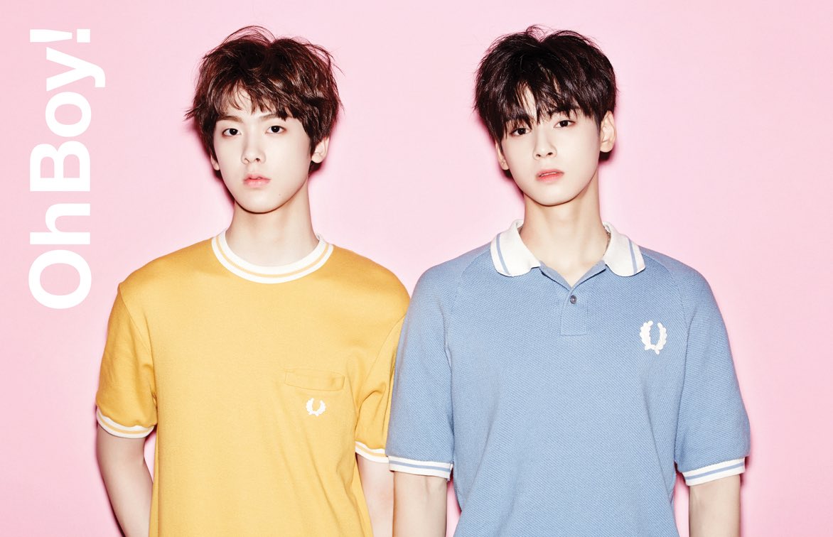 MicrObliterate's tweet photo. when I saw for first time #Sanha and #eunwoo I was surprised because they look like #nine and #twelve #zankyonoterror #anime #아스트로 #astro https://t.co/b8bePz1xMy