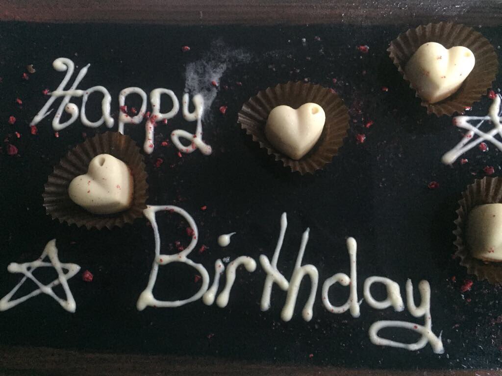 sallyc52's tweet photo. It's the little touches. Thank you @BrudenellHotel for being so kind #didn'tbookonabusynightstillmadeusfeelspecial https://t.co/6bRcP2V25T