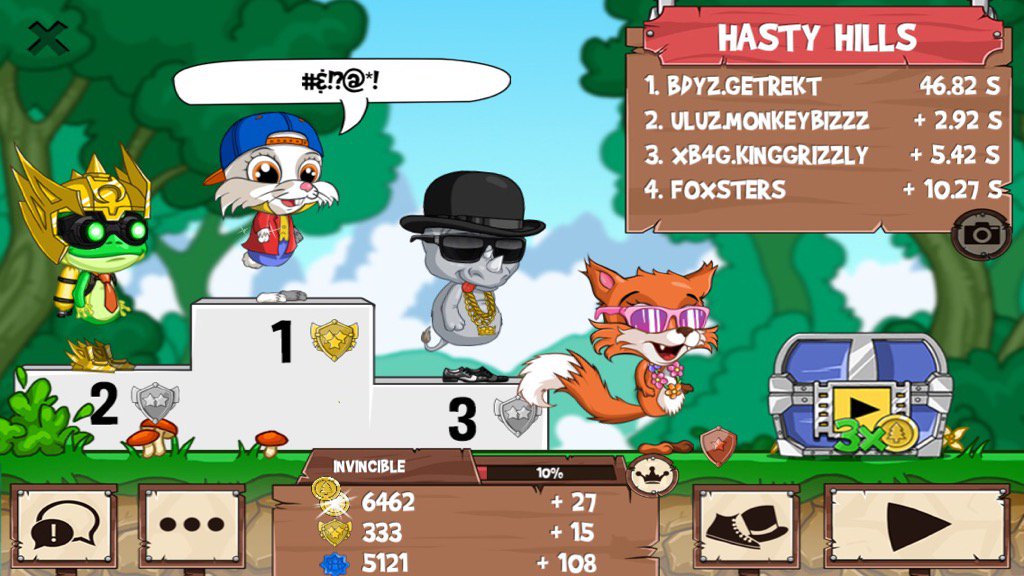 getREKTFR's tweet photo. I just beat a #DirtybitDev! #funrun2 #Monkeybizzz #KingGrizzly #Foxsters https://t.co/xbowAplcgu