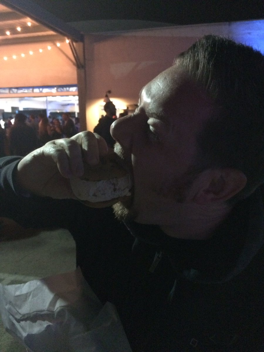 WFMMK's tweet photo. @cmdluke trying to eat a ball of #diabetes sandwiched between two cookies! https://t.co/qA403XtOyI