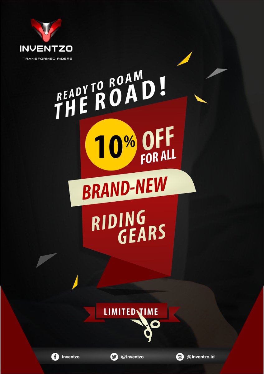 inventzo's tweet photo. In introducing our brand #new #motorcyclejackets we give You all 10% Off for all goods.  Available in #Riderware store

#Inventzo #newbrand https://t.co/7ps0Plwnop