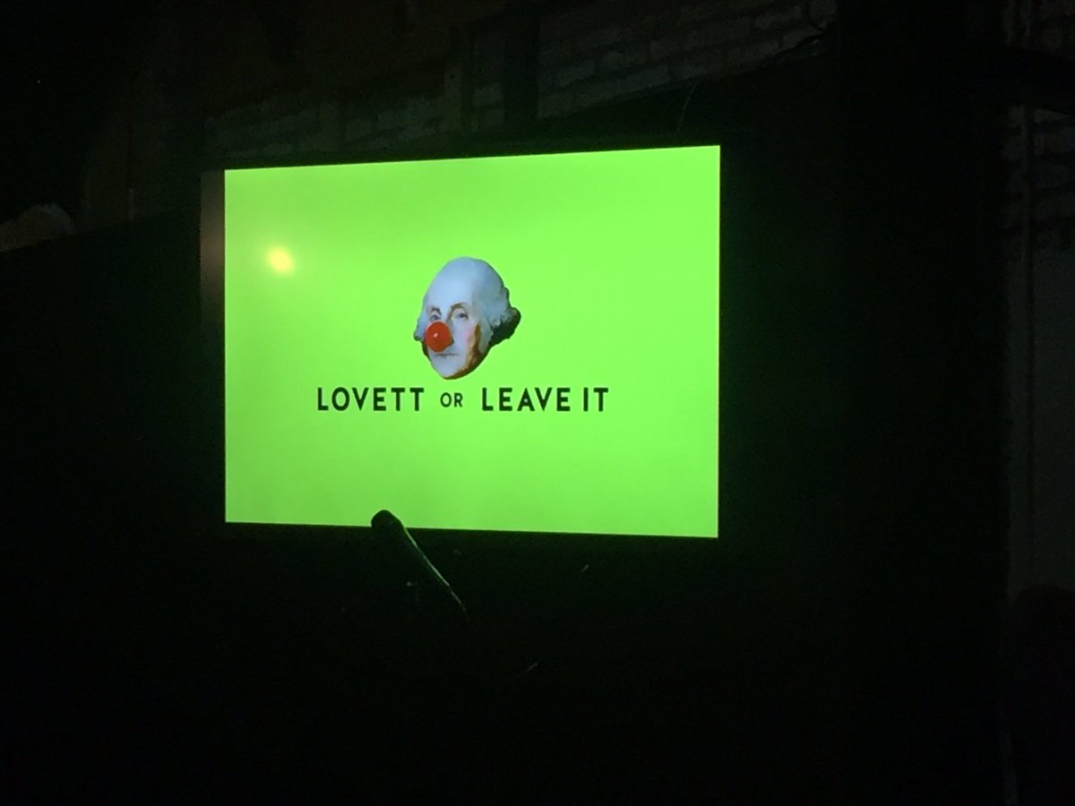 msholcombcms's tweet photo. Yaaassss!! We finally got to see our fave @jonlovett at #lovettorleaveit #lovedit #ilovecpktoo https://t.co/NMHMPbIu3h