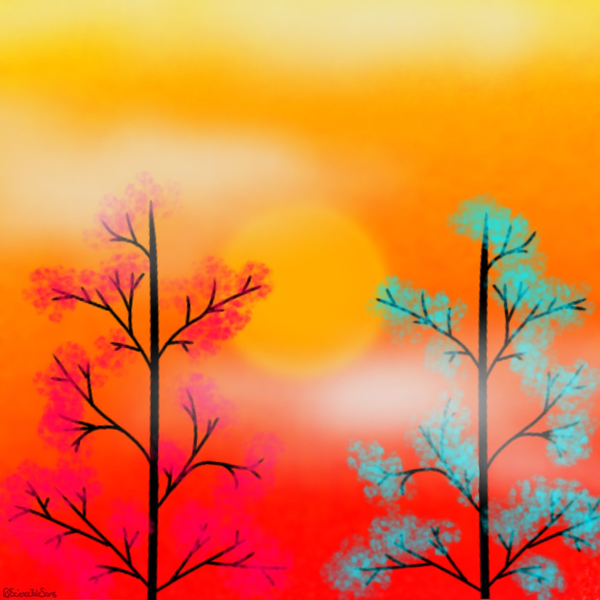 ScienceTaleSans's tweet image. (Here have some random art