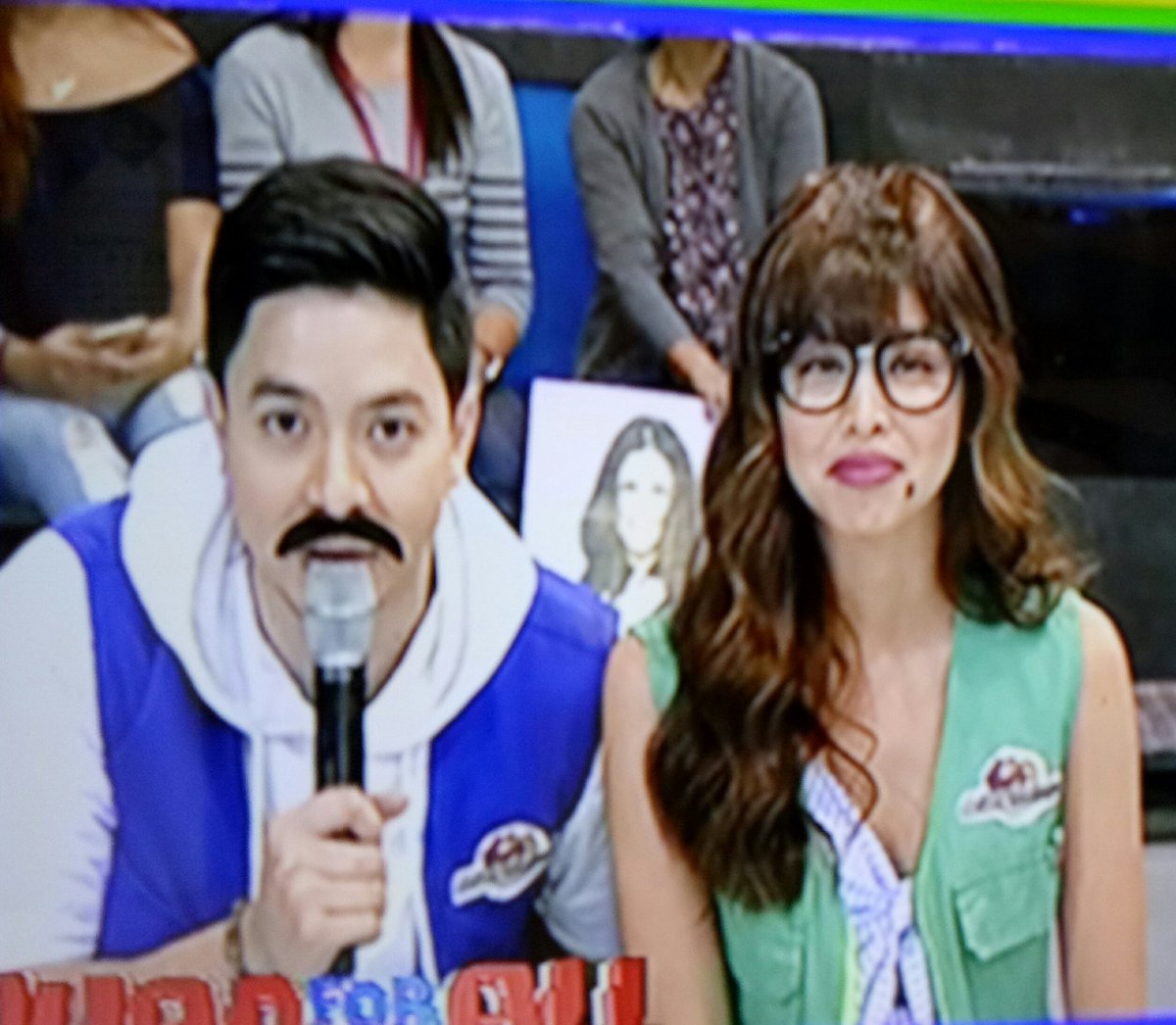 bankingonkismet's tweet photo. #SecNod, magharutan kayo please! π
*side-eyes BaeNod because SecMaine's peekaboo OOTD is π₯* π
#ALDUB100thWeeksary https://t.co/pF3jrnBjI5