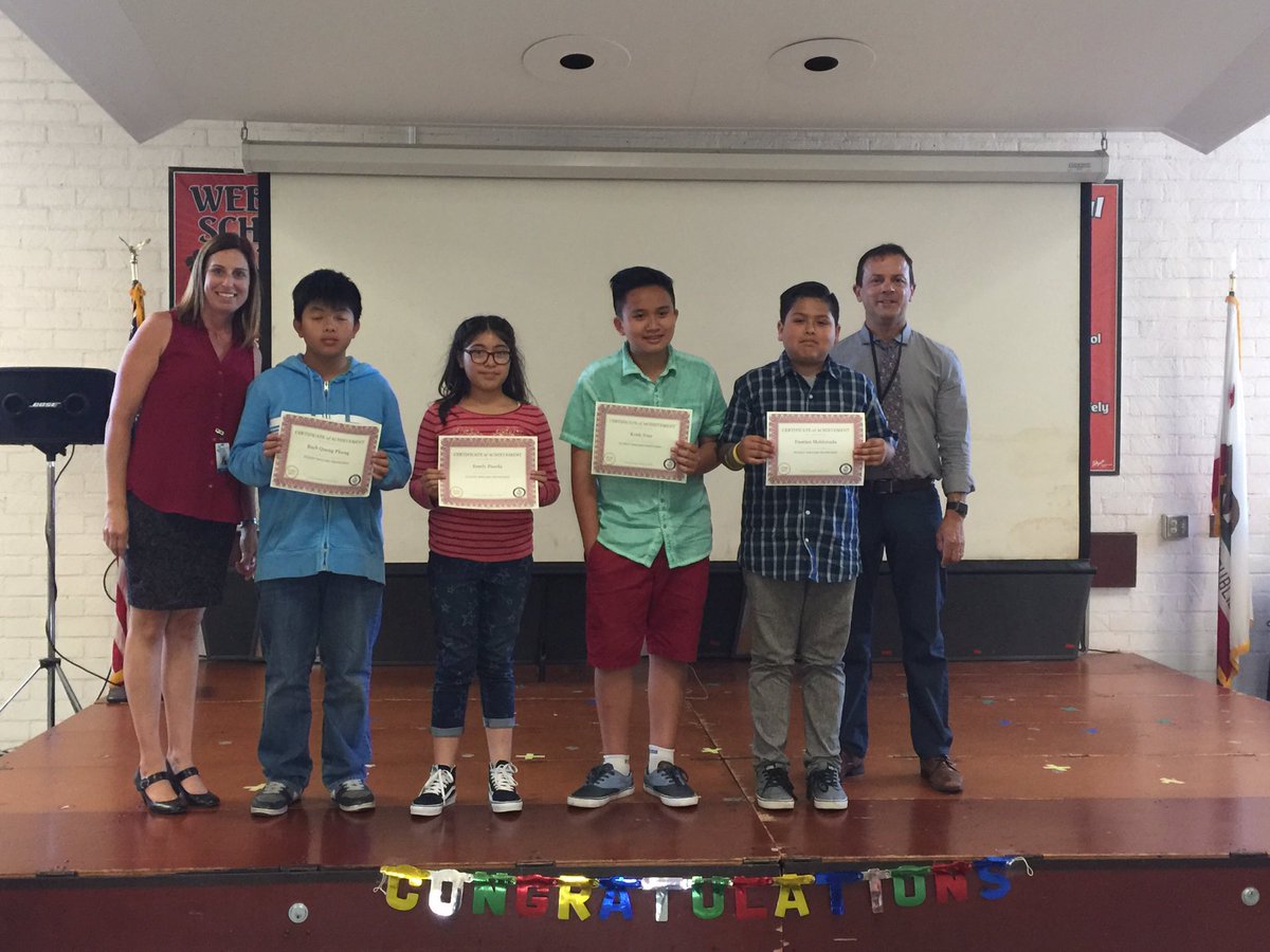 WSD_OLA's tweet photo. Awesome reclassification recognition at Webber Elem today: 48 English Learners met the criteria! @westminstersd @MScheiber4 @grodriguezwsd https://t.co/Q4yZO1jc2C